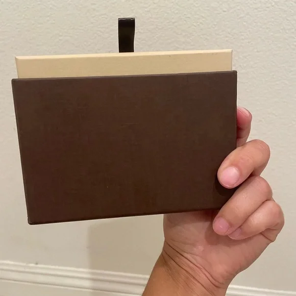 Louis Vuitton Small Drawer Box – Brown & Cream Storage Case (Pre-Owned) - Picture 3 of 9